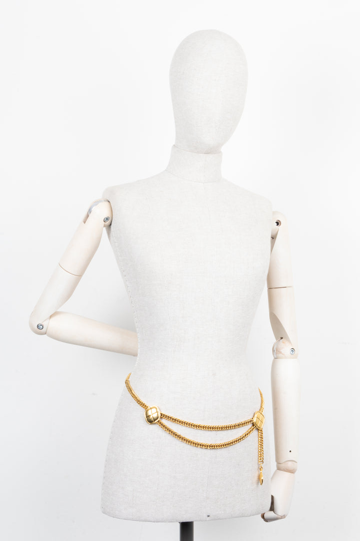 CHANEL Chain Belt Gold