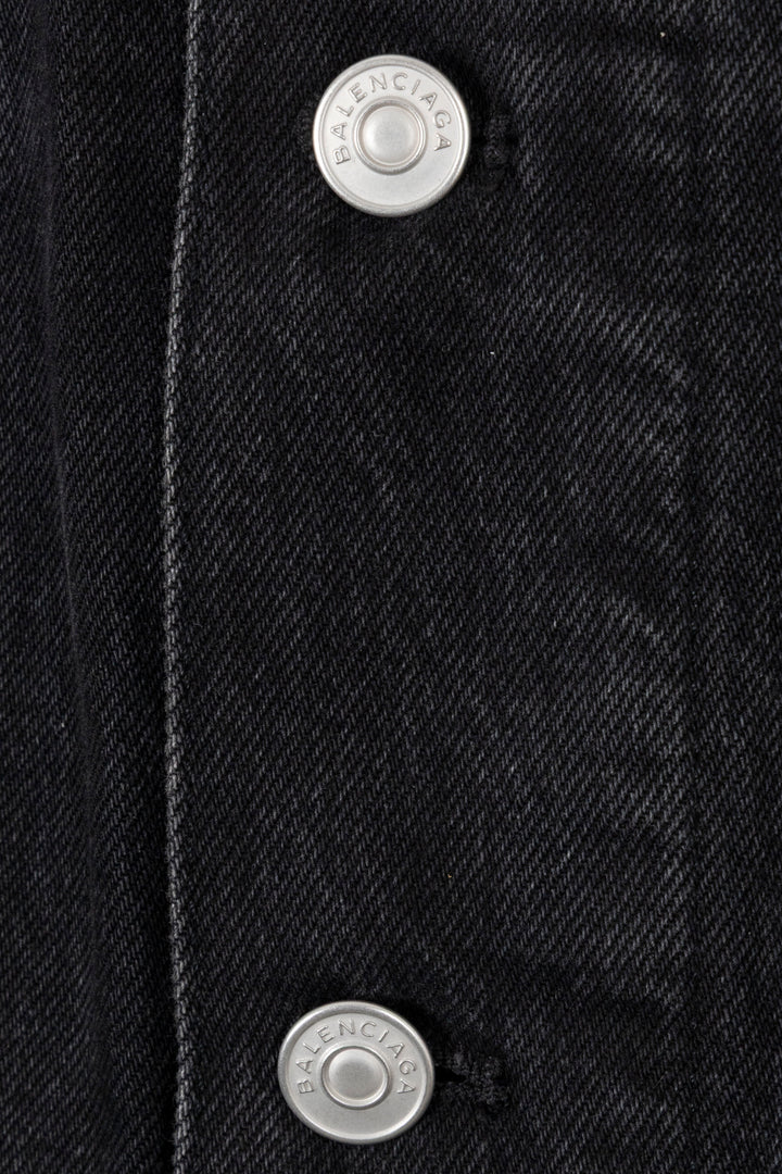 BALENCIAGA Veste en jean Noir