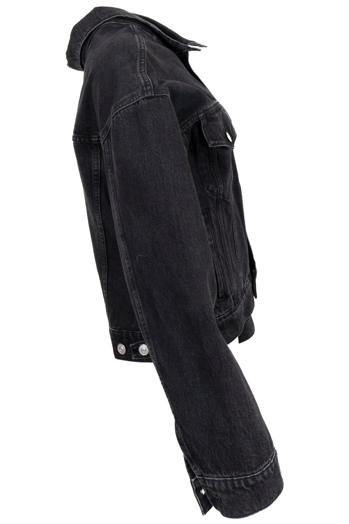 BALENCIAGA Veste en jean Noir