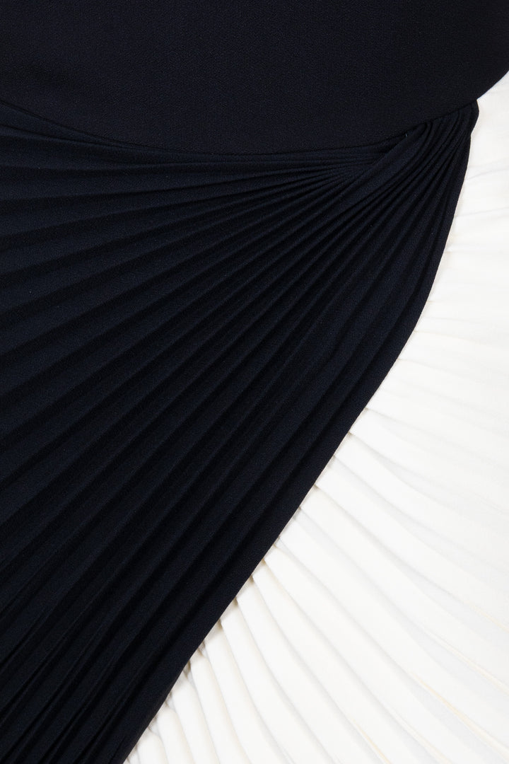 FAUSTO PUGLISI Robe Noir Blanc