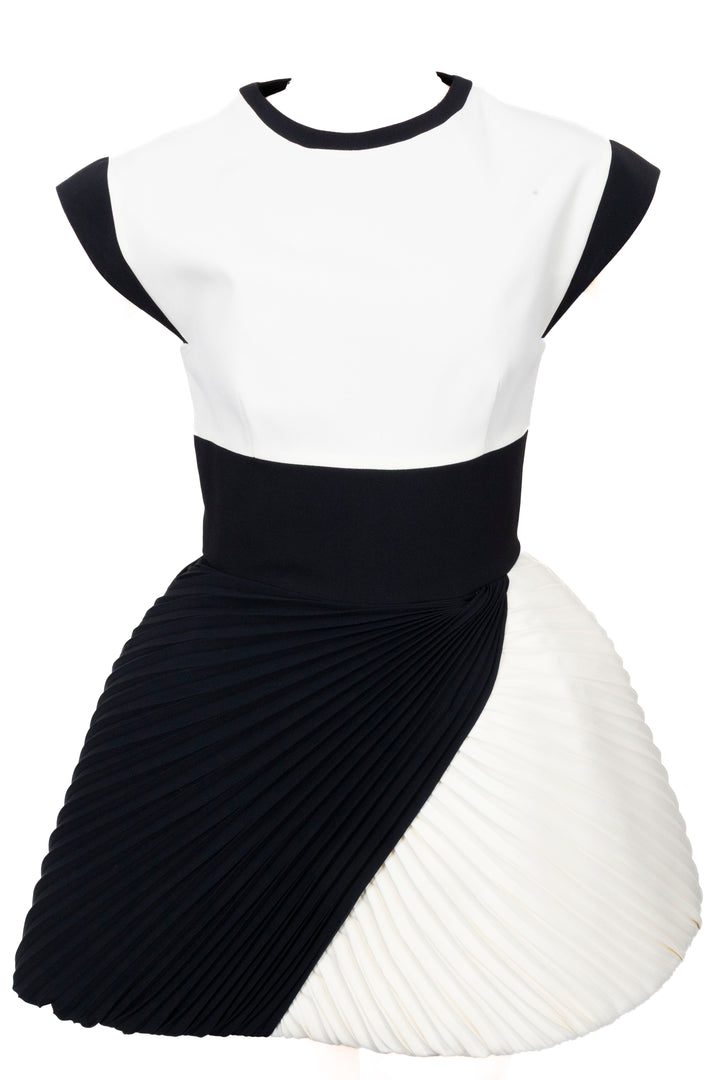 FAUSTO PUGLISI Robe Noir Blanc