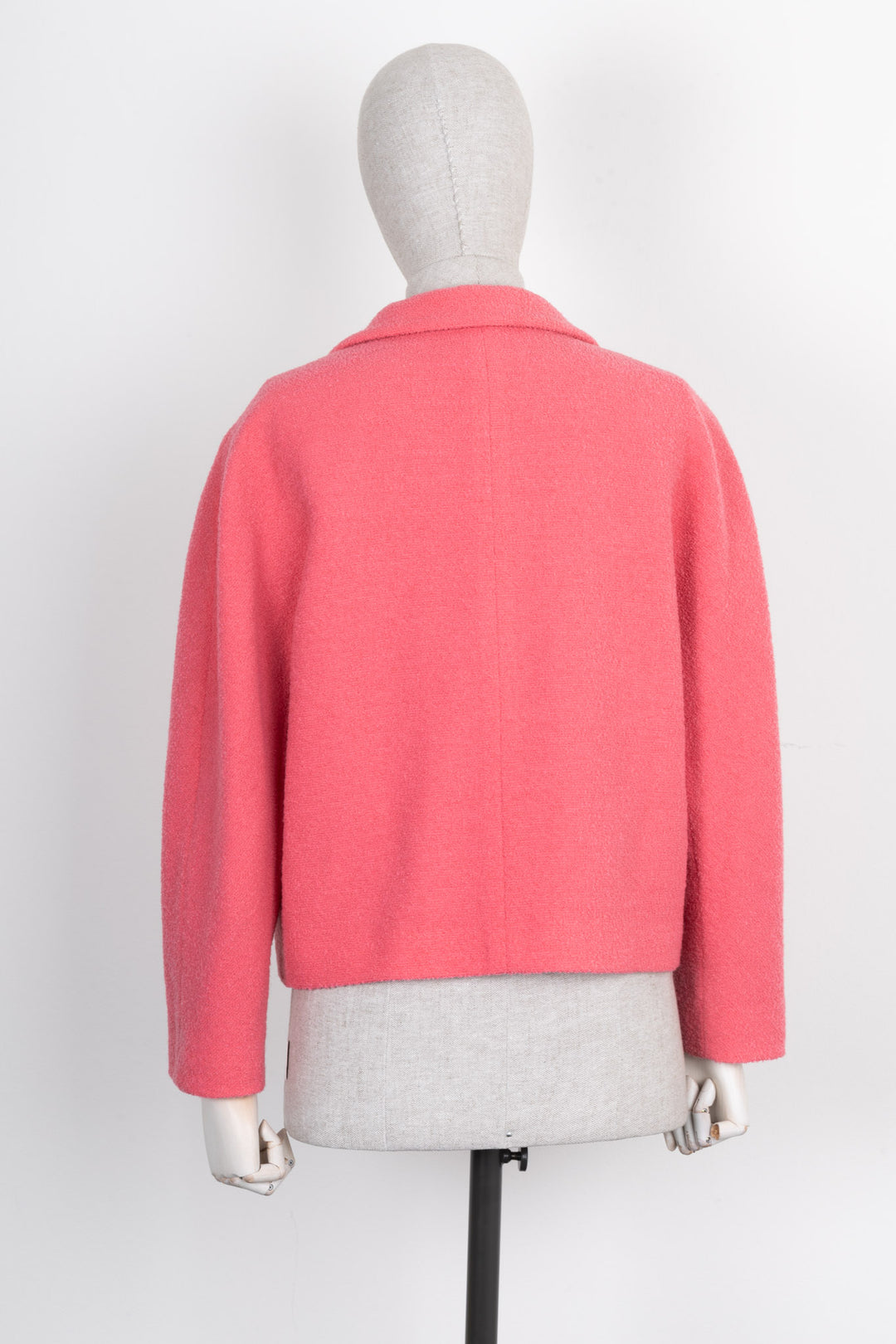 GUCCI Boxy Jacket Pink Wool