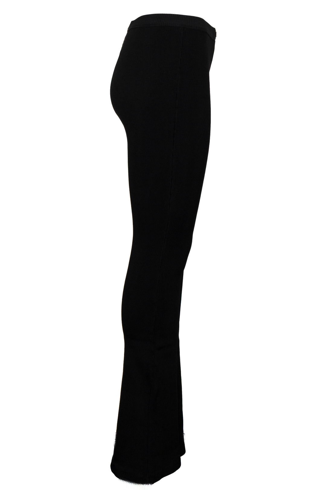 PRADA Ripped Logo Leggins Black