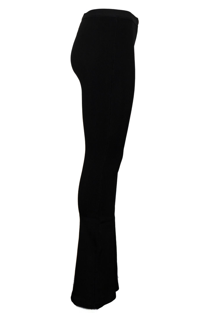 PRADA Ripped Logo Leggins Black