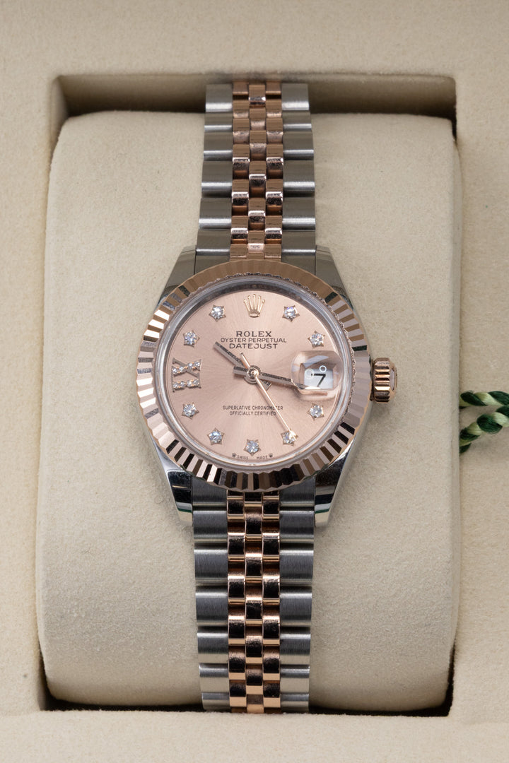 ROLEX Lady Datejust 28 mm Everose Rolesor