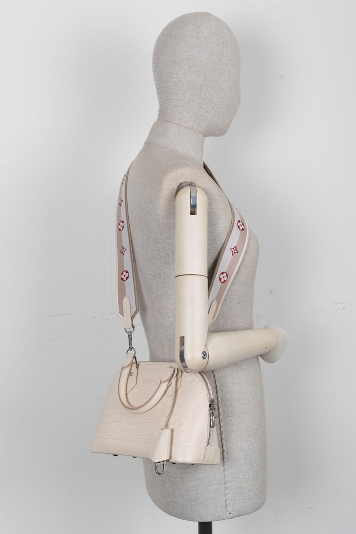 LOUIS VUITTON Alma BB Epi Quartz