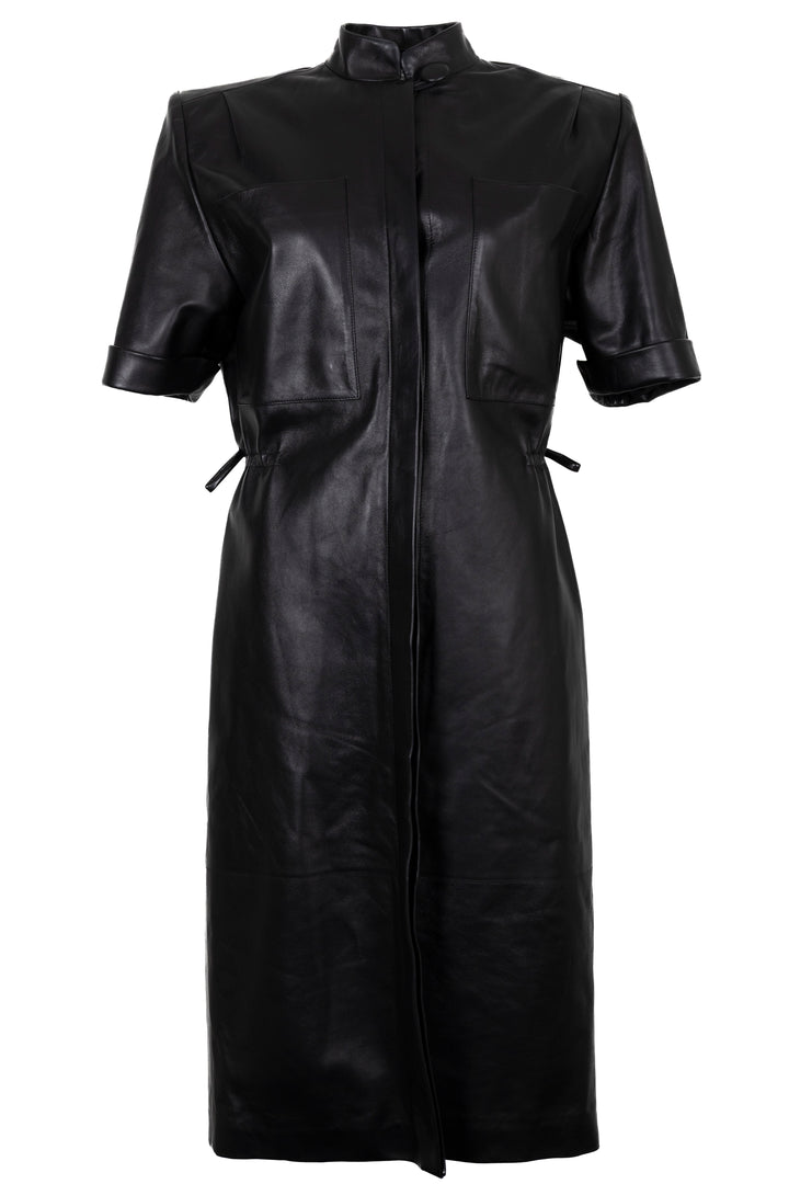 VETEMENTS Dress Lambskin Black