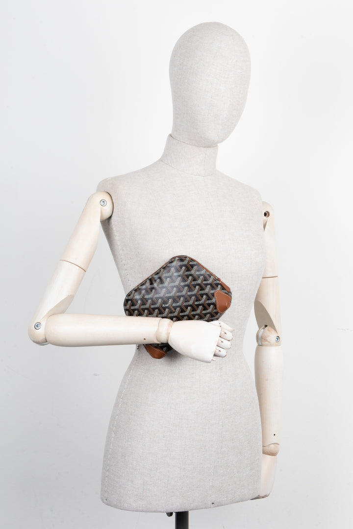 GOYARD Vendôme Cosmetic Pouch Goyardine Black