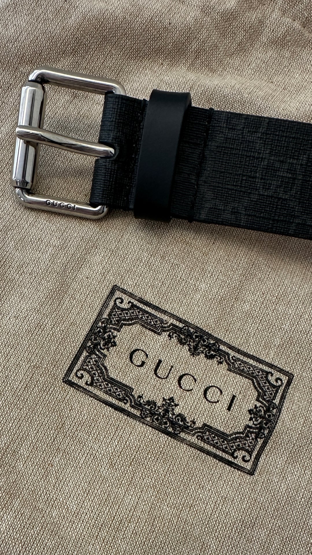 GUCCI Snake GG Supreme Belt
