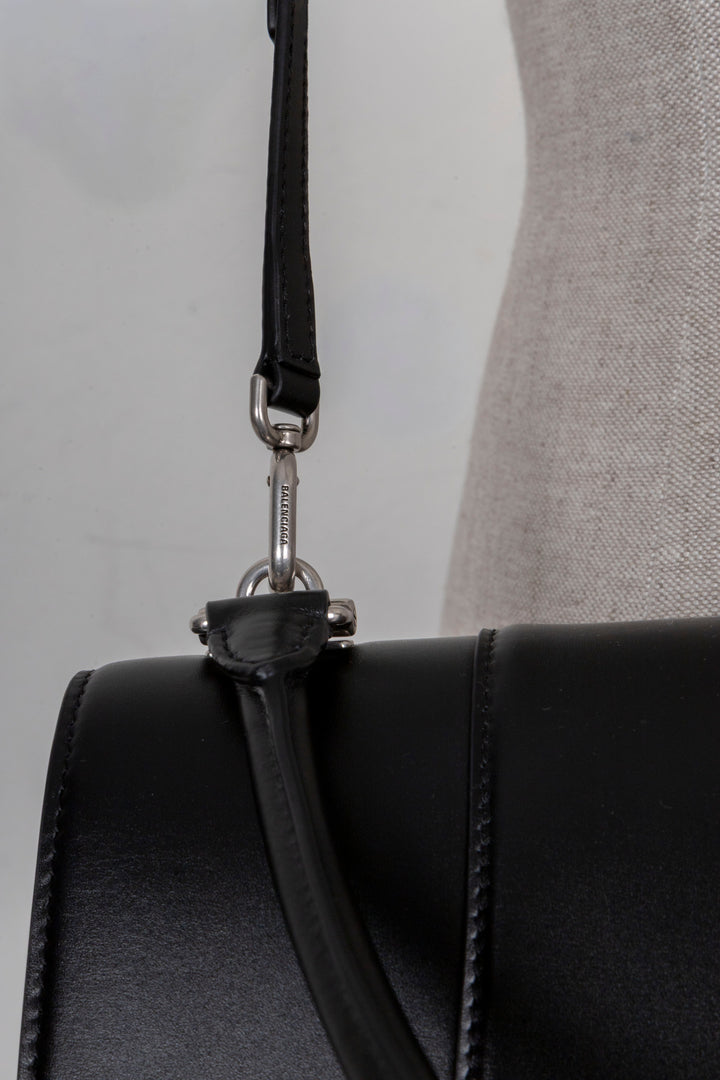 BALENCIAGA Hourglass Hinge Medium Black
