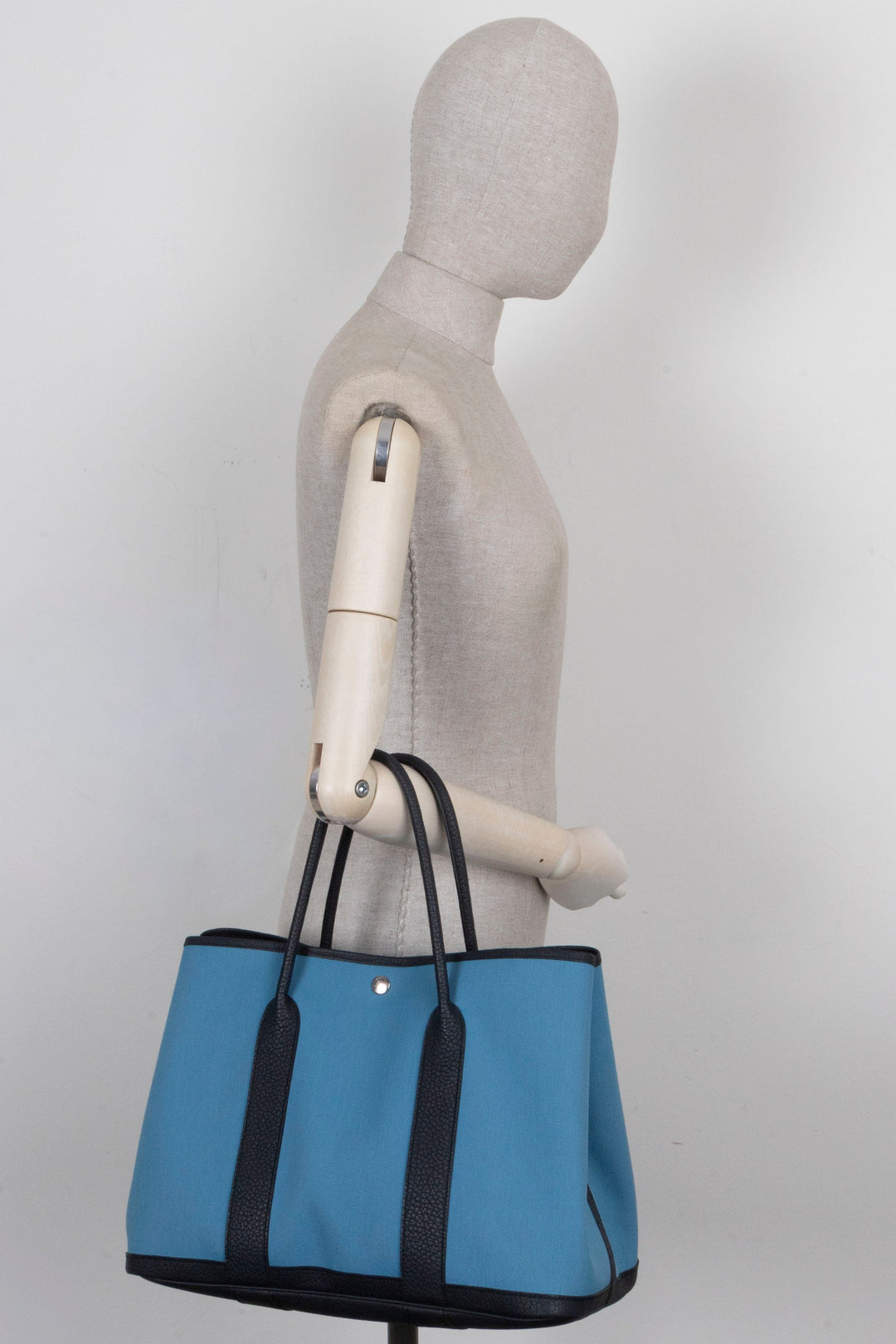 HERMÈS Garden Party 36 Bleu Jean Bleu Indigo
