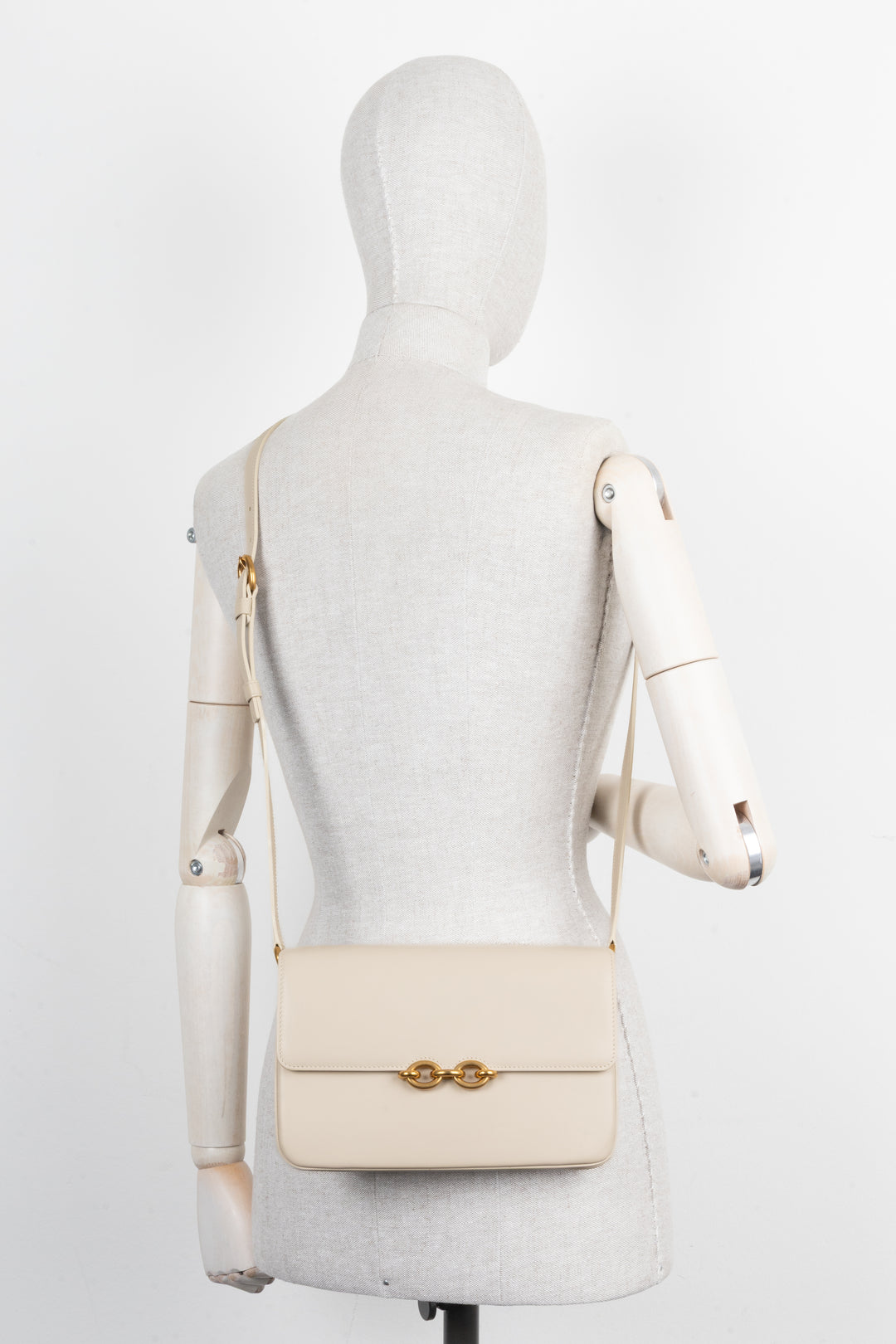 SAINT LAURENT Le Maillon Bag White