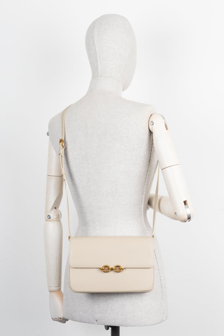 SAINT LAURENT Le Maillon Bag White