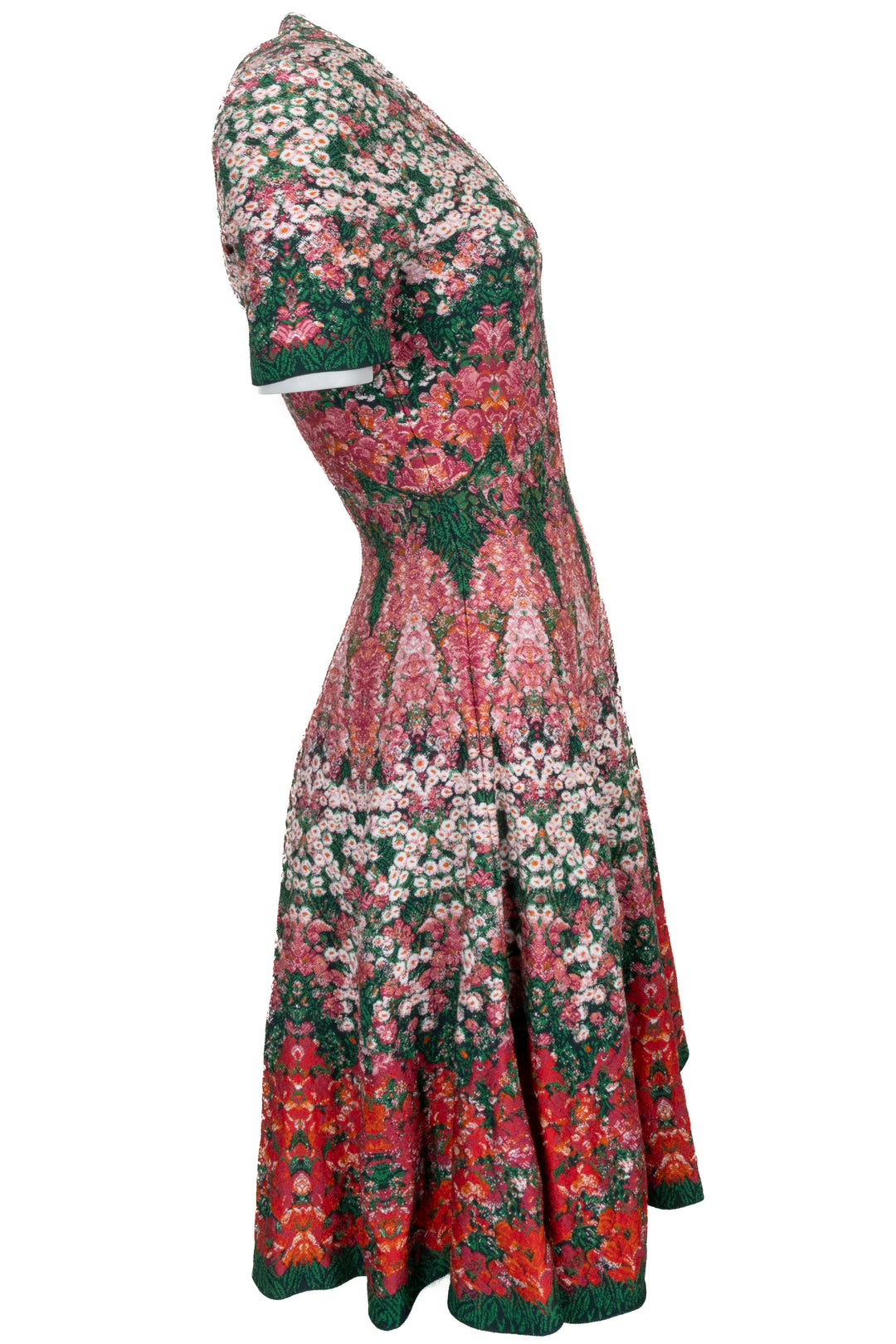 ALEXANDER MCQUEEN Midi Dress Floral – REAWAKE