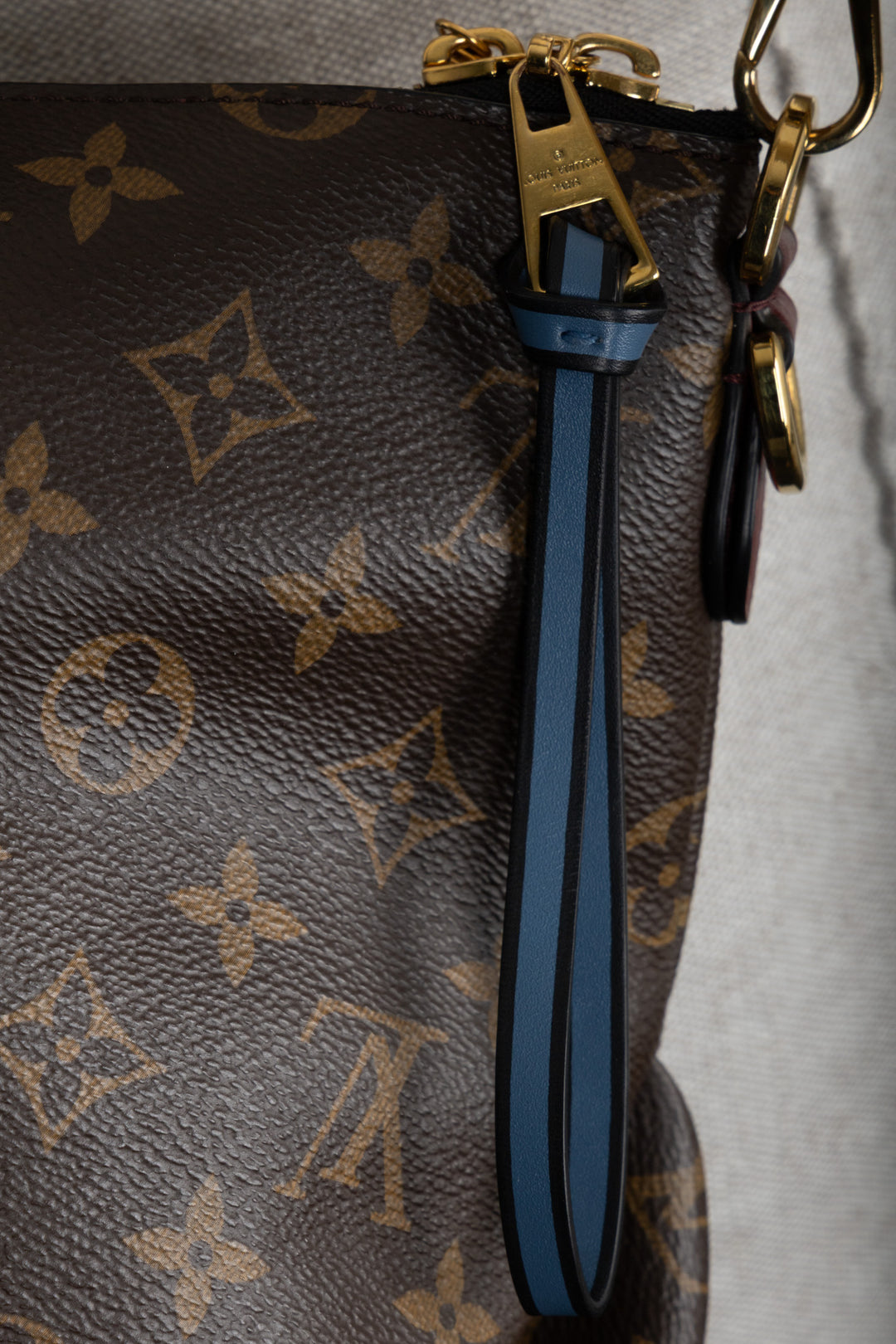 Sac hobo Louis Vuitton Beaubourg Mini en toile MNG