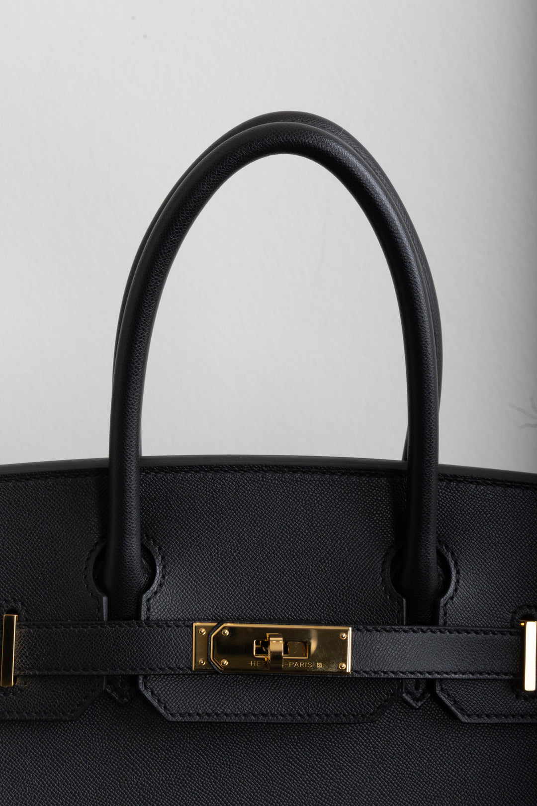 HERMÈS Birkin 30 Sellier Veau Madame Noir