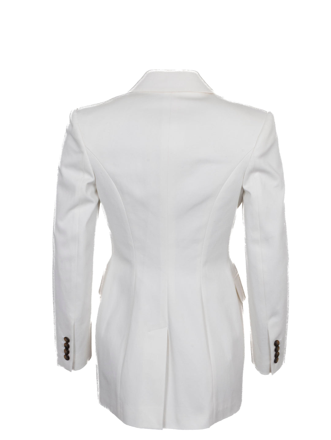ALEXANDER MCQUEEN Double Breasted Blazer White