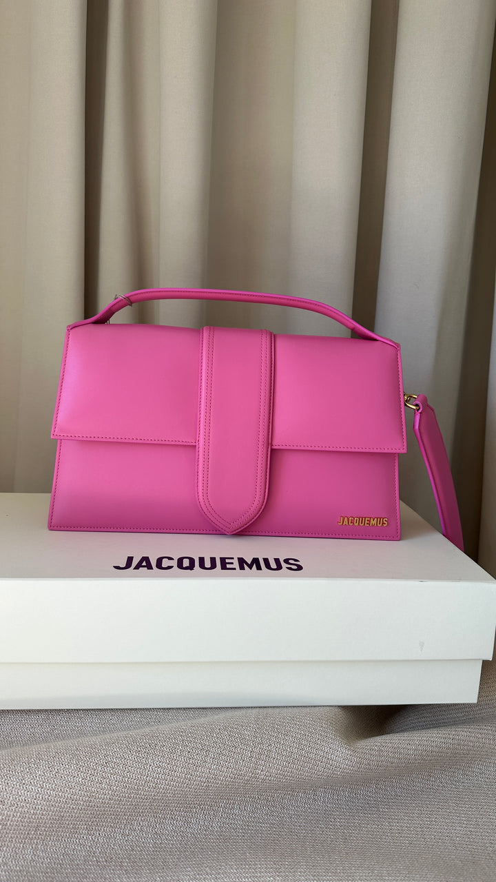 JACQUEMUS La Bambino Extra Large Pink