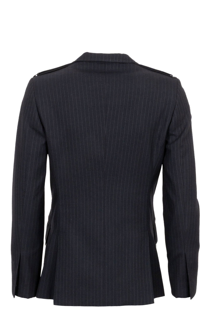GUCCI Tom Ford Blazer rayé bleu marine