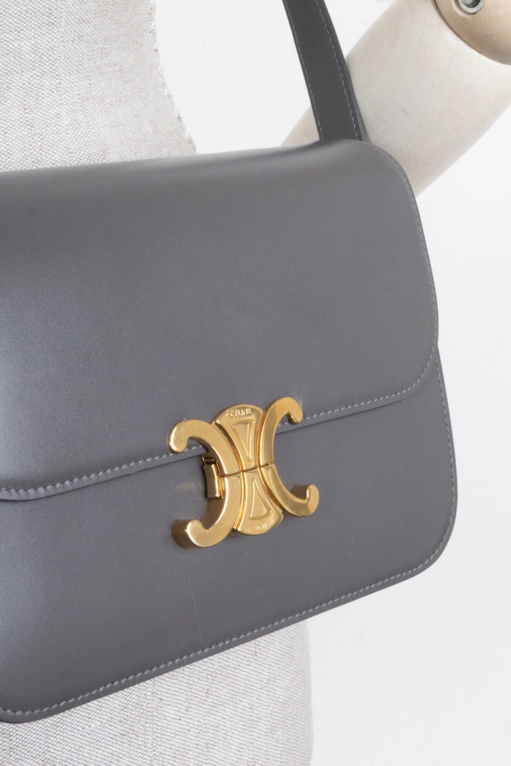 CELINE Triomphe Gris classique