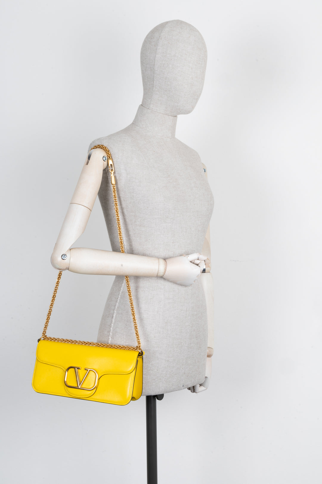 VALENTINO Locò Shoulder Bag Yellow