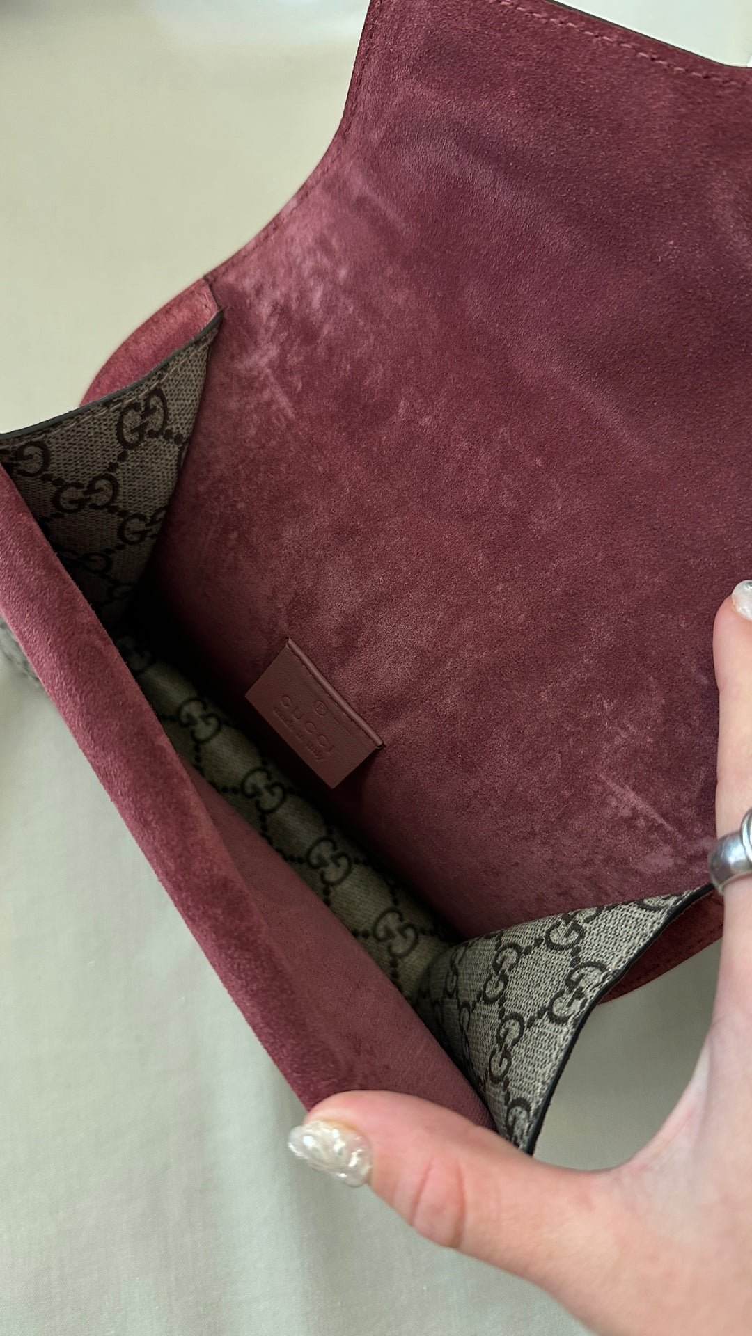 GUCCI Dionysus Bag Mini Blooms GG Supreme