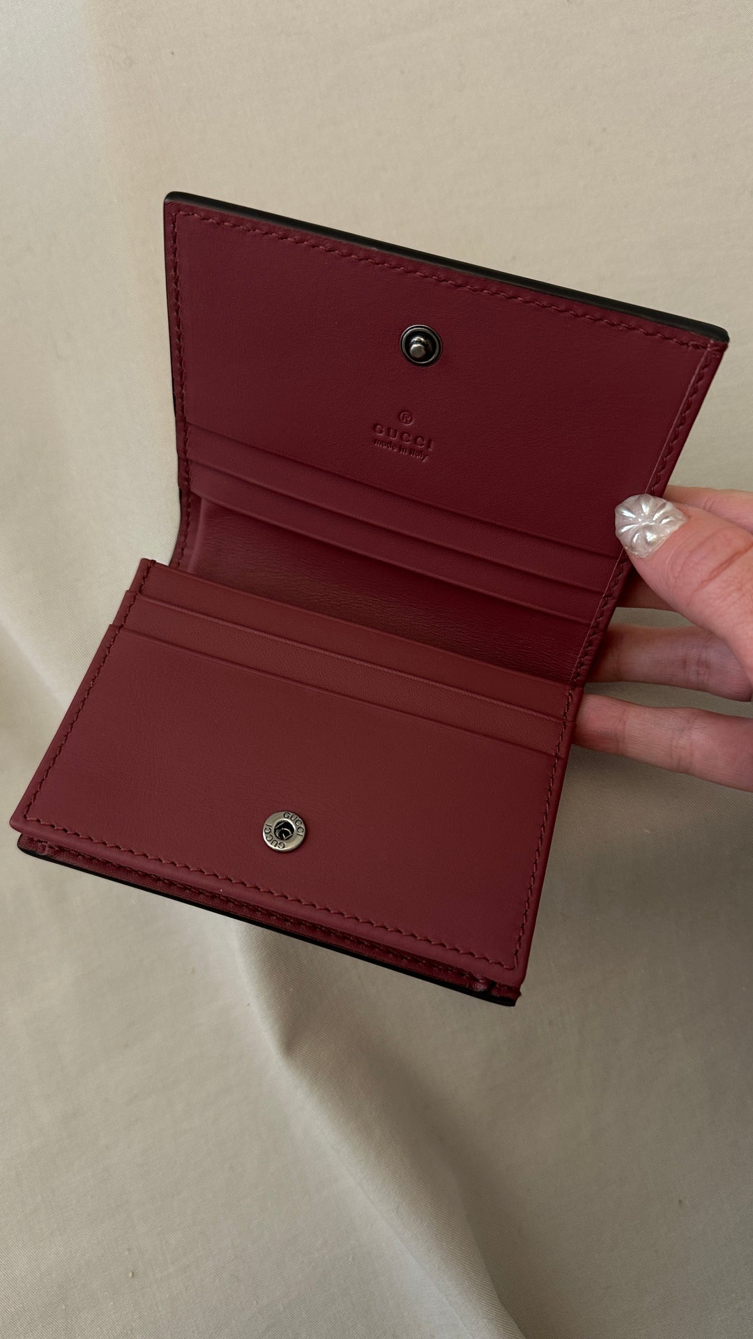 GUCCI Blooms Wallet GG Supreme