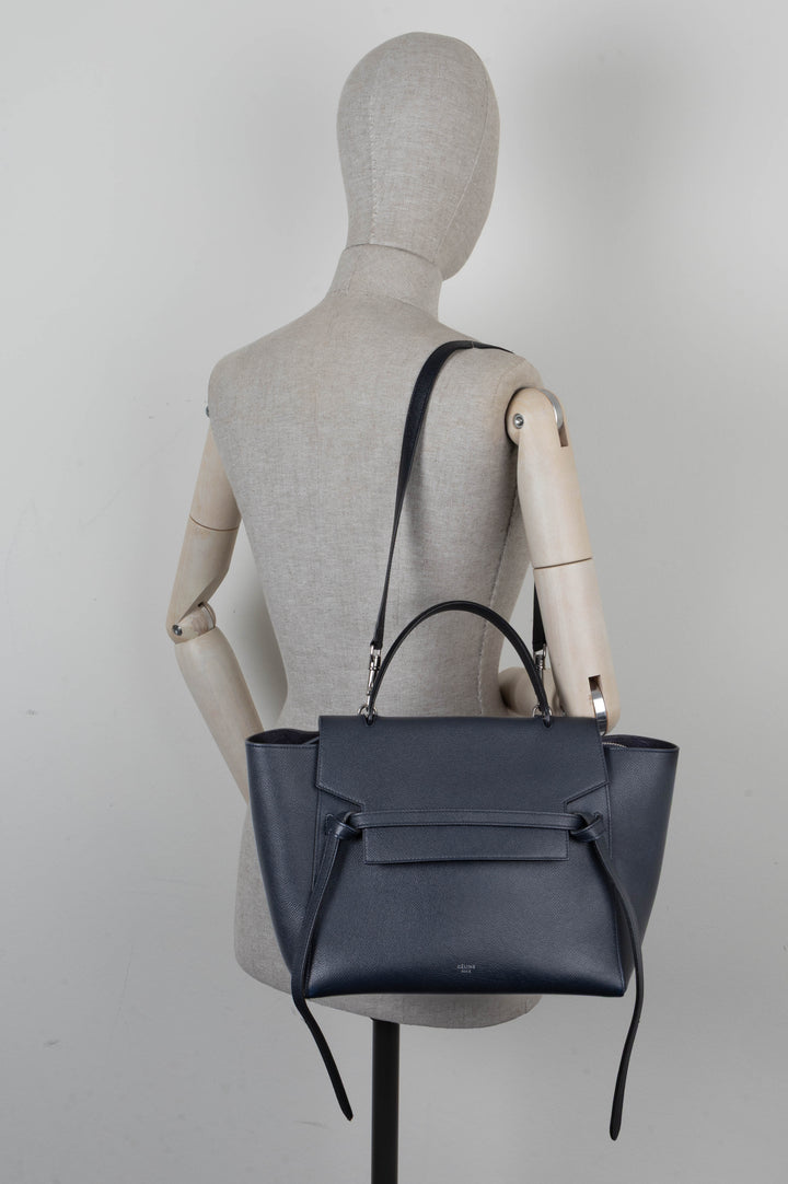CÉLINE Mini Belt Bag Blue