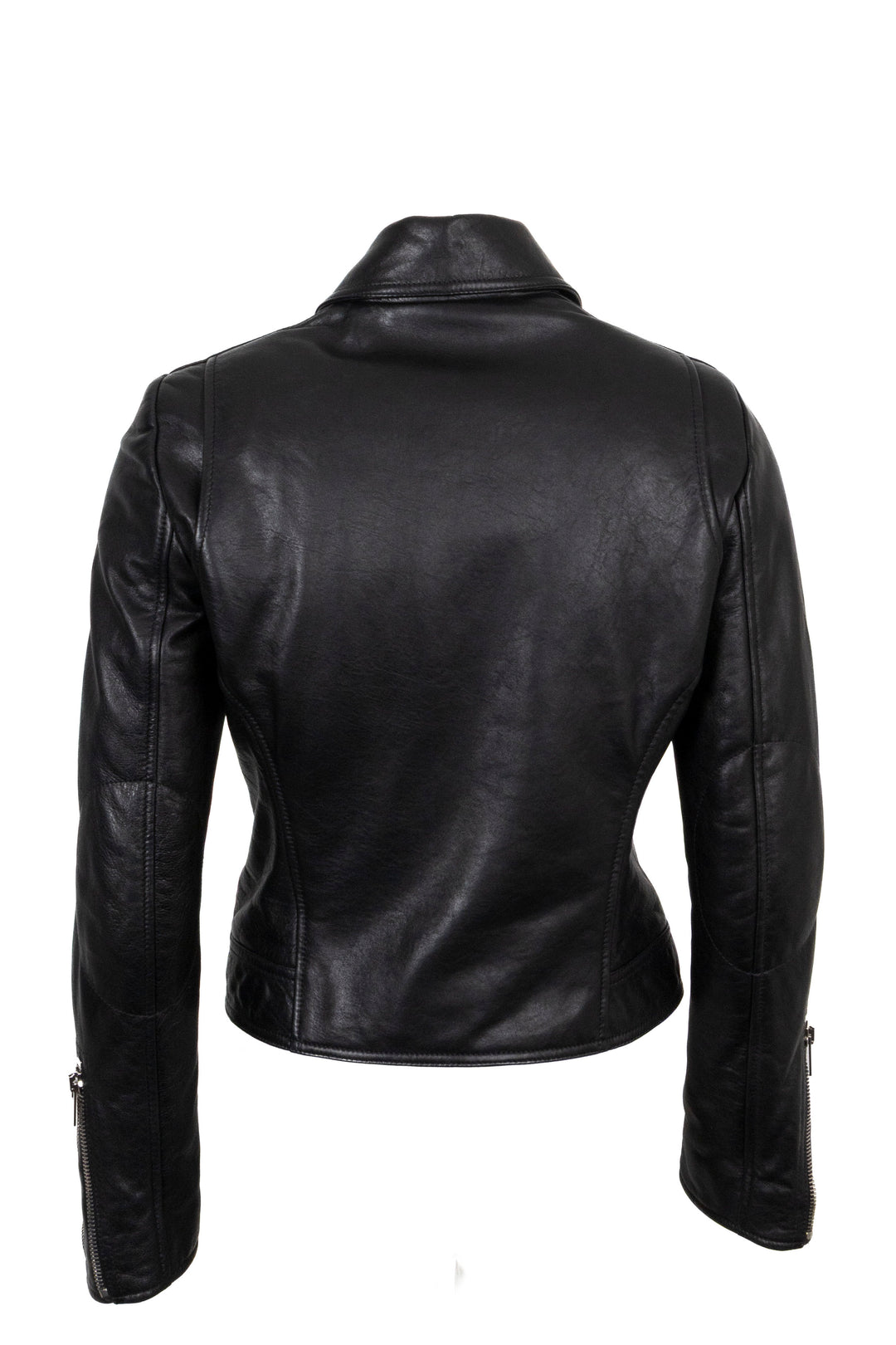 BALENCIAGA Biker Jacket Leather Black