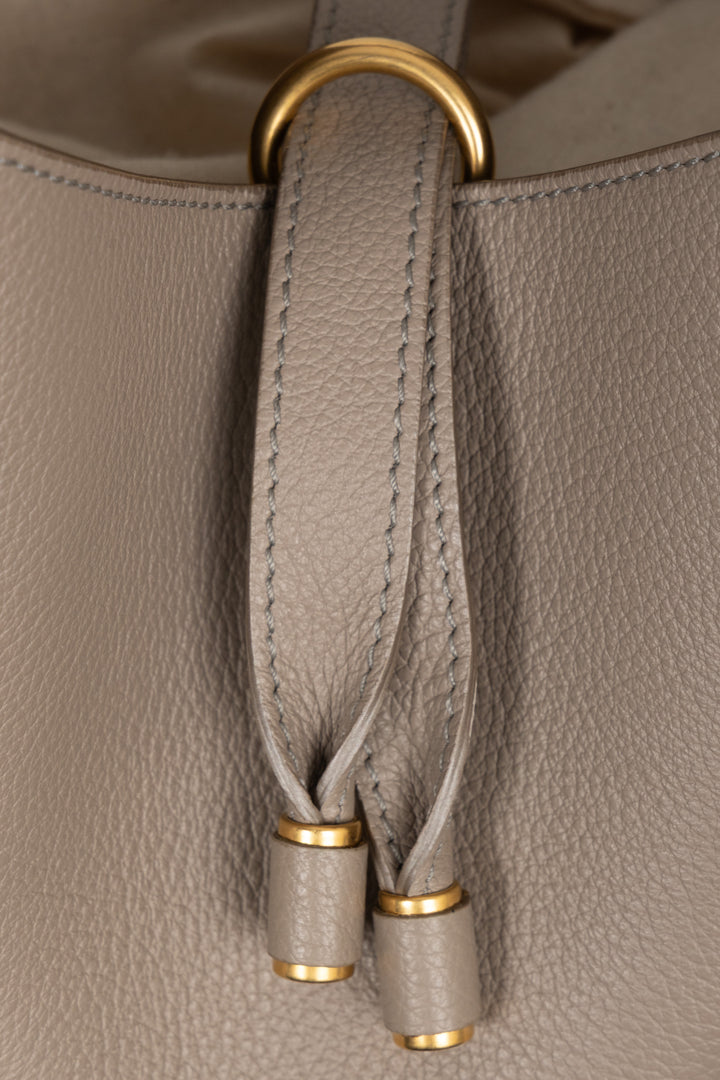 CHLOÉ Marcie Hobo Bag Motty Grey