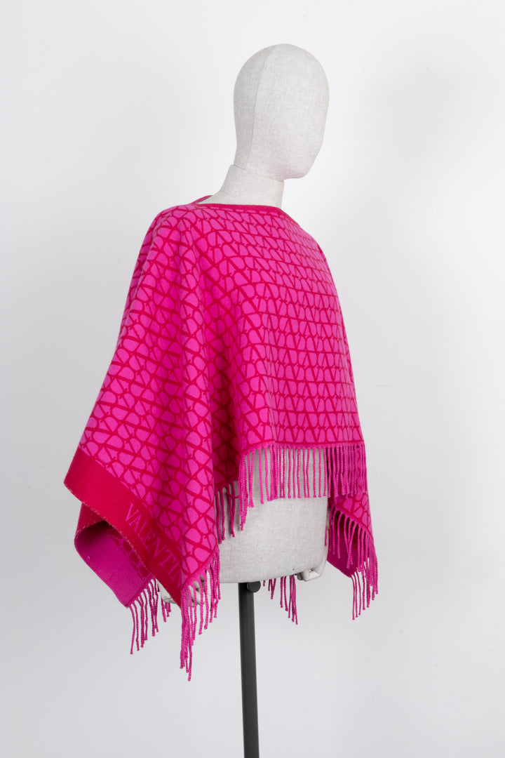 VALENTINO Poncho Pink