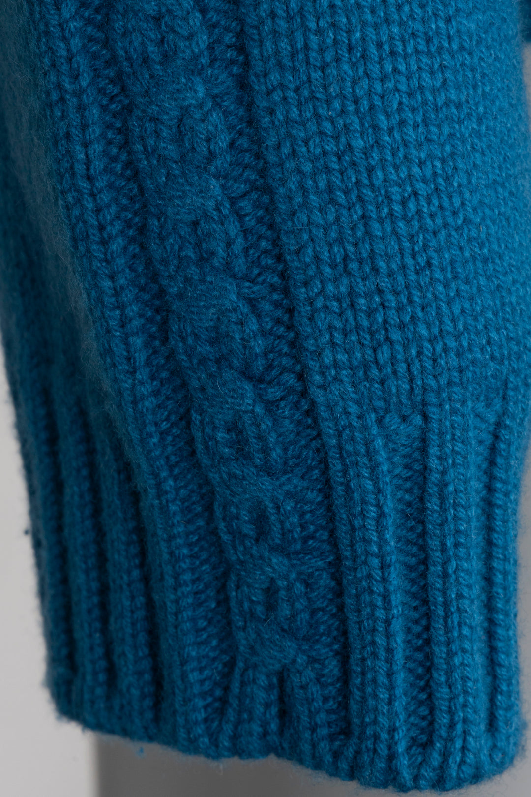 LORO PIANA High Neck Knit Cashmere Blue
