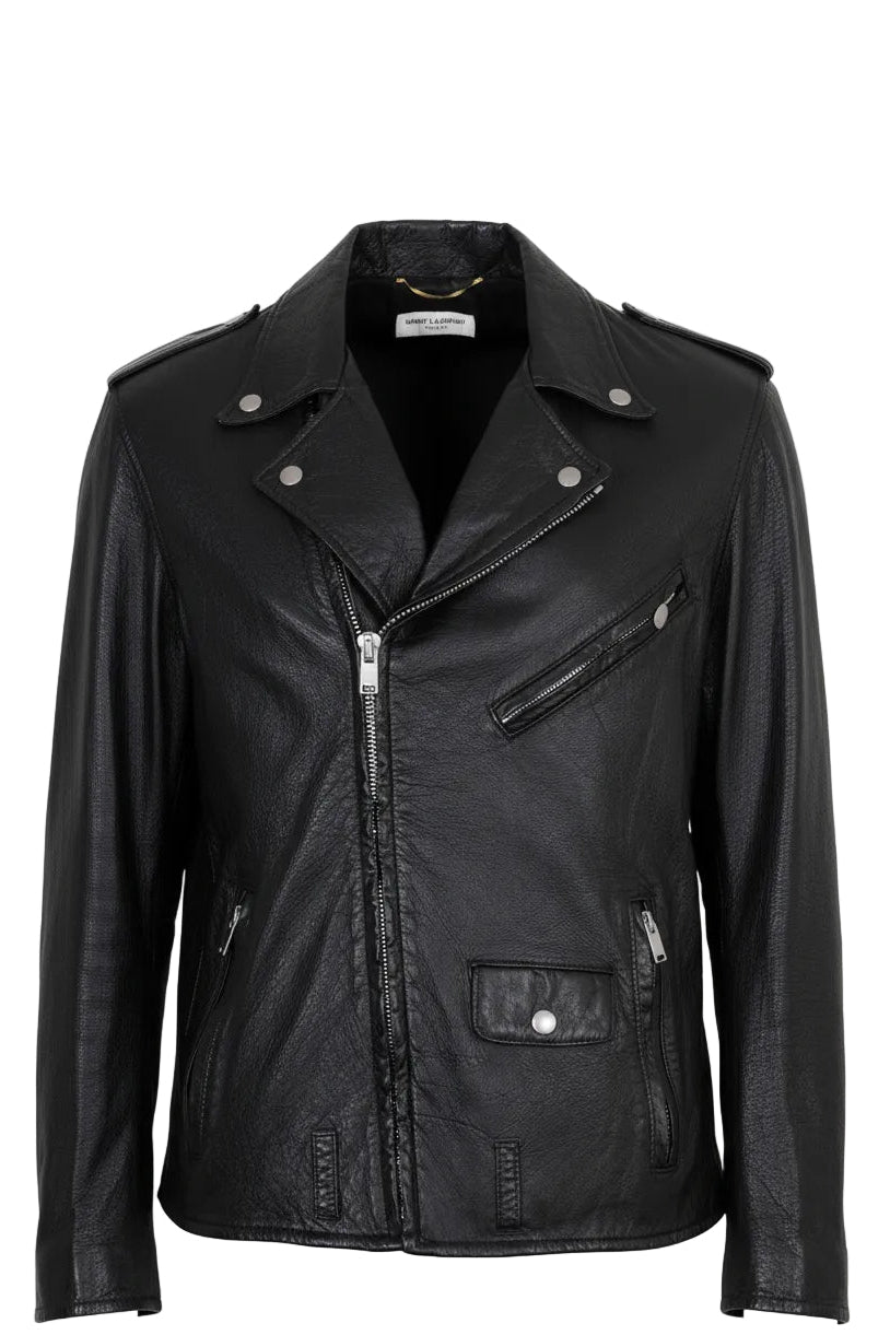 SAINT LAURENT 2016 Biker Jacket Leather Black