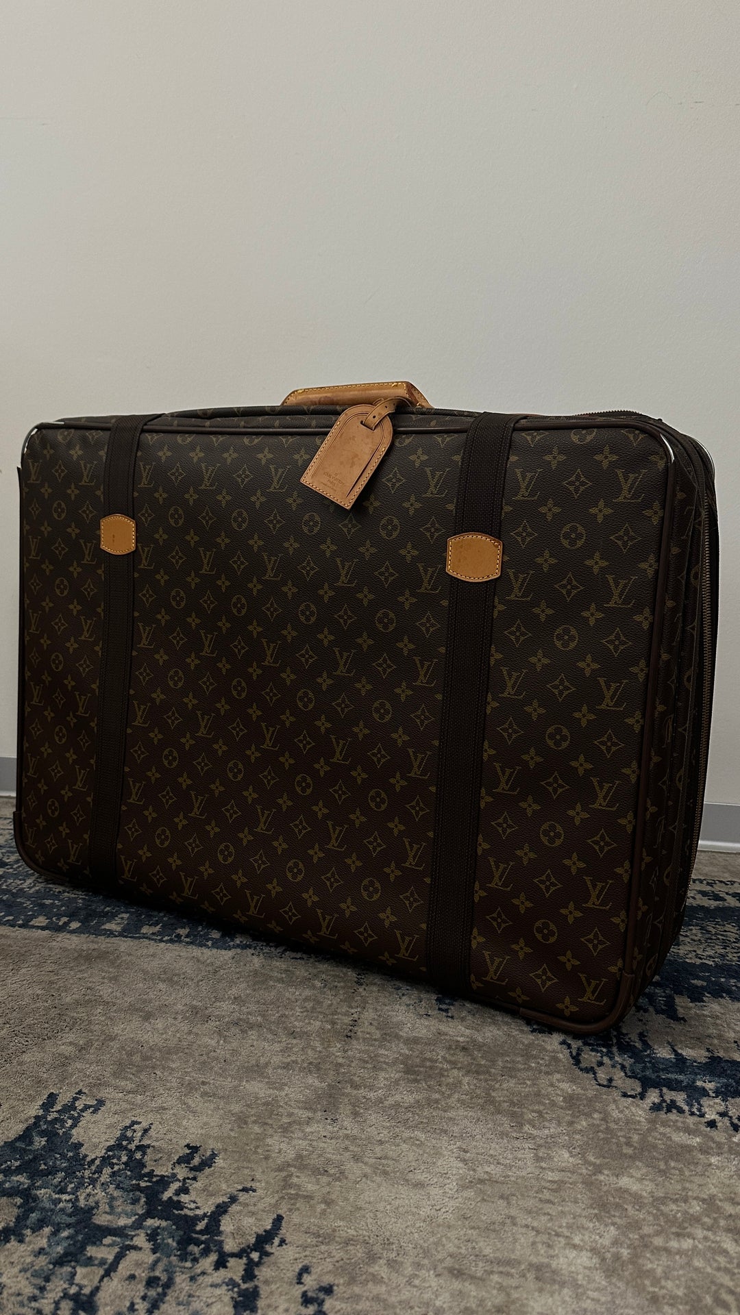 LOUIS VUITTON Satellite 70 Suitcase MNG Canvas