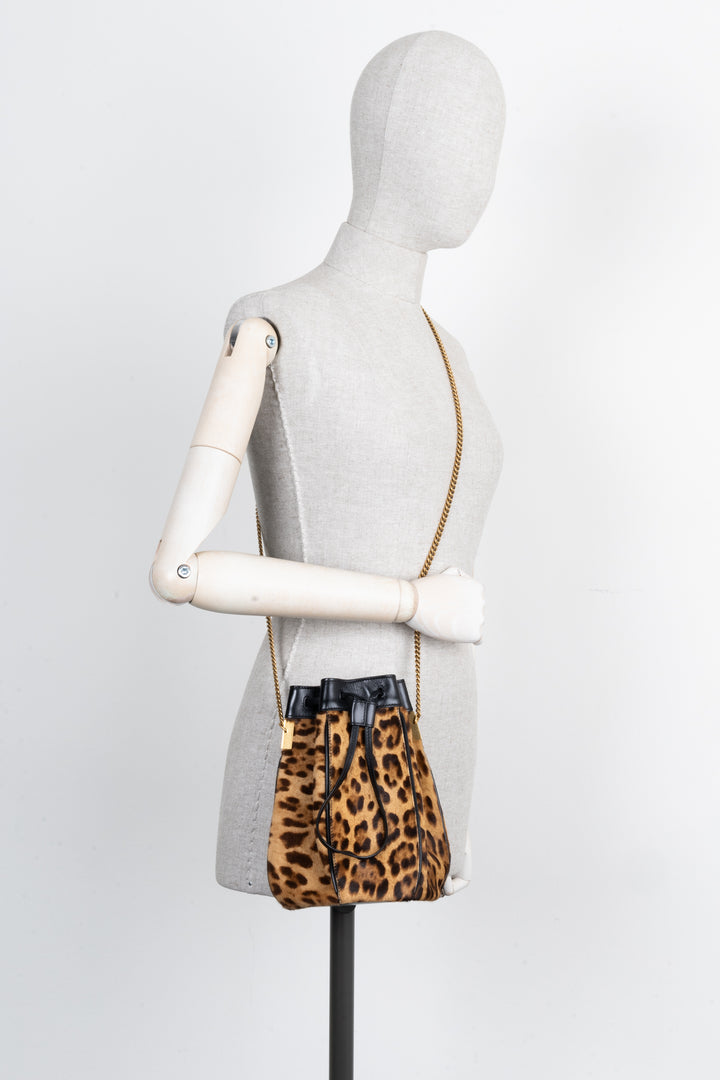 SAINT LAURENT Sac Seau Talitha Petit Guépard
