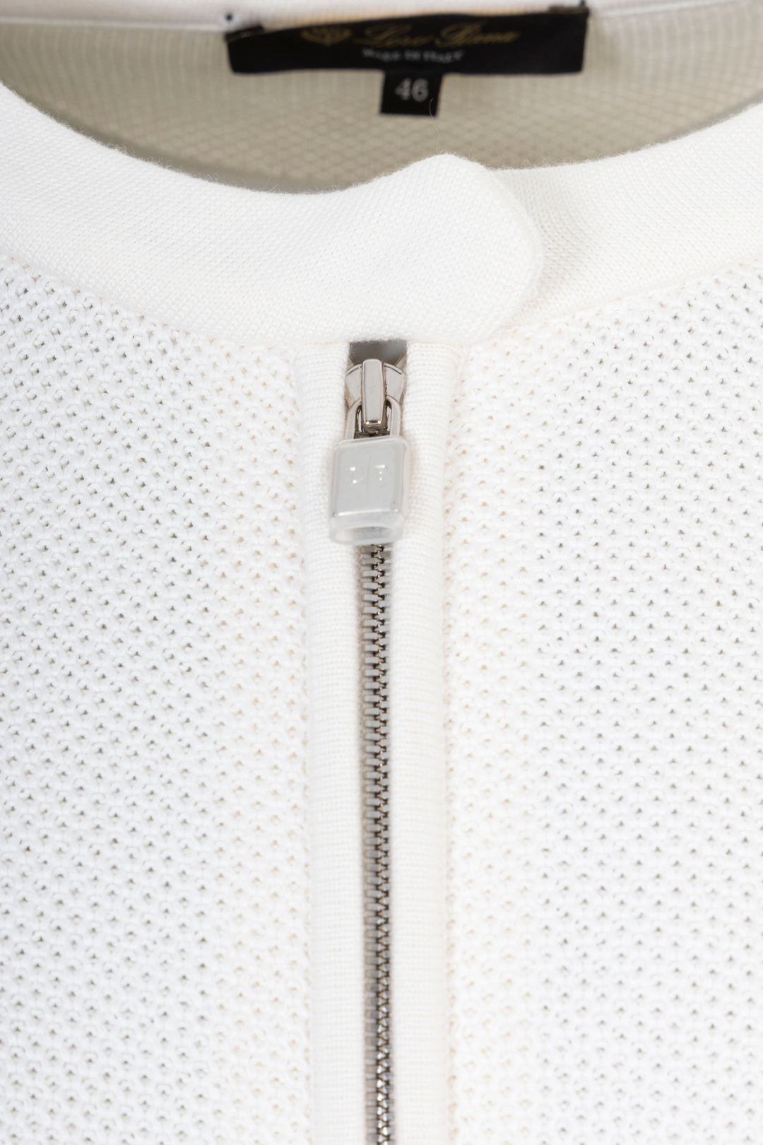 LORO PIANA Knit Cardigan White