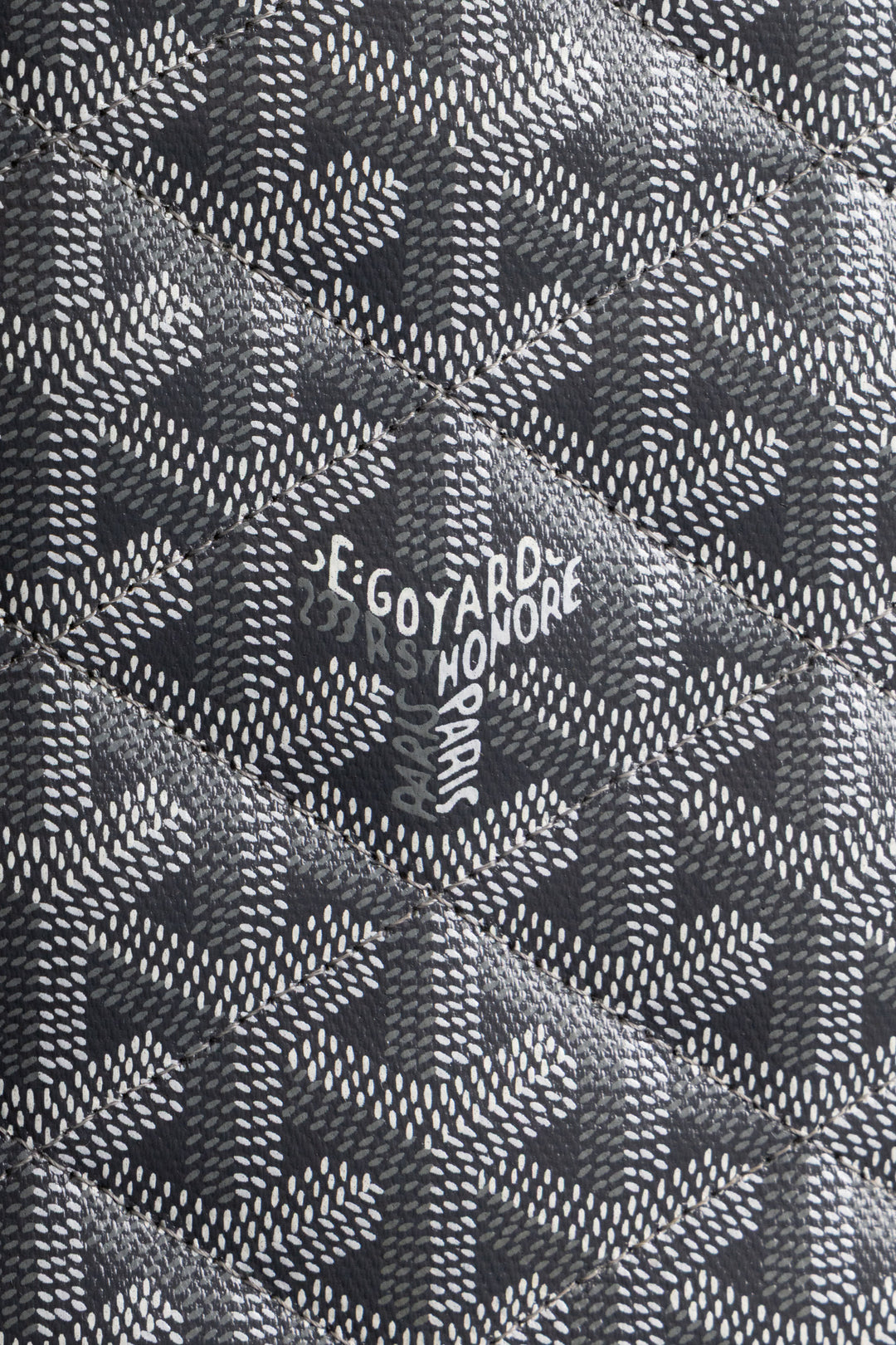 GOYARD Alexandre III Bag Goyardine Grey