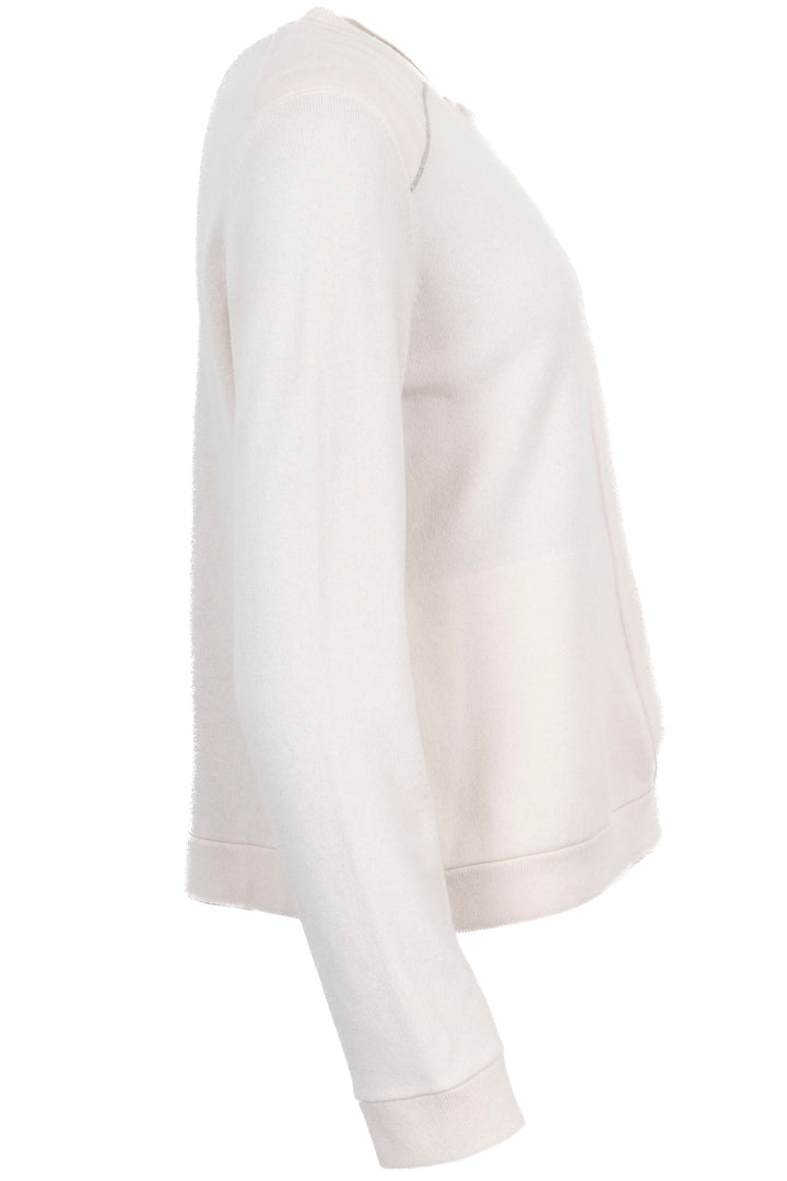 BRUNELLO CUCINLELLI Cardigan Cashmere Ivory