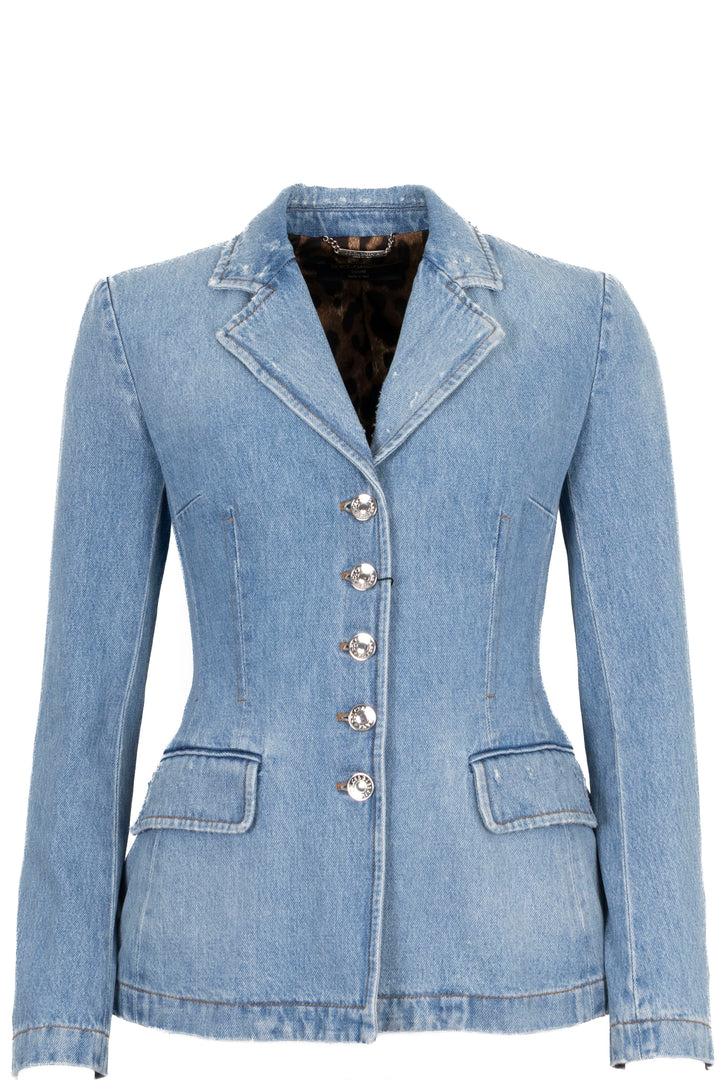 DOLCE&GABBANA Tailored Jacket Denim Blue