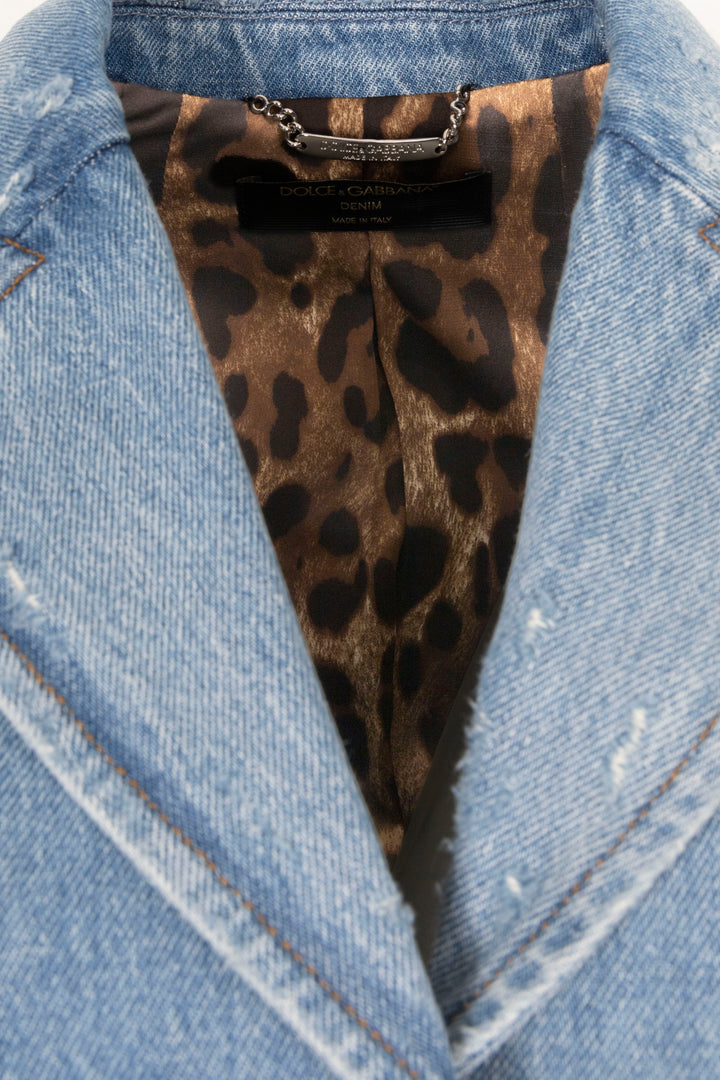 DOLCE&GABBANA Tailored Jacket Denim Blue