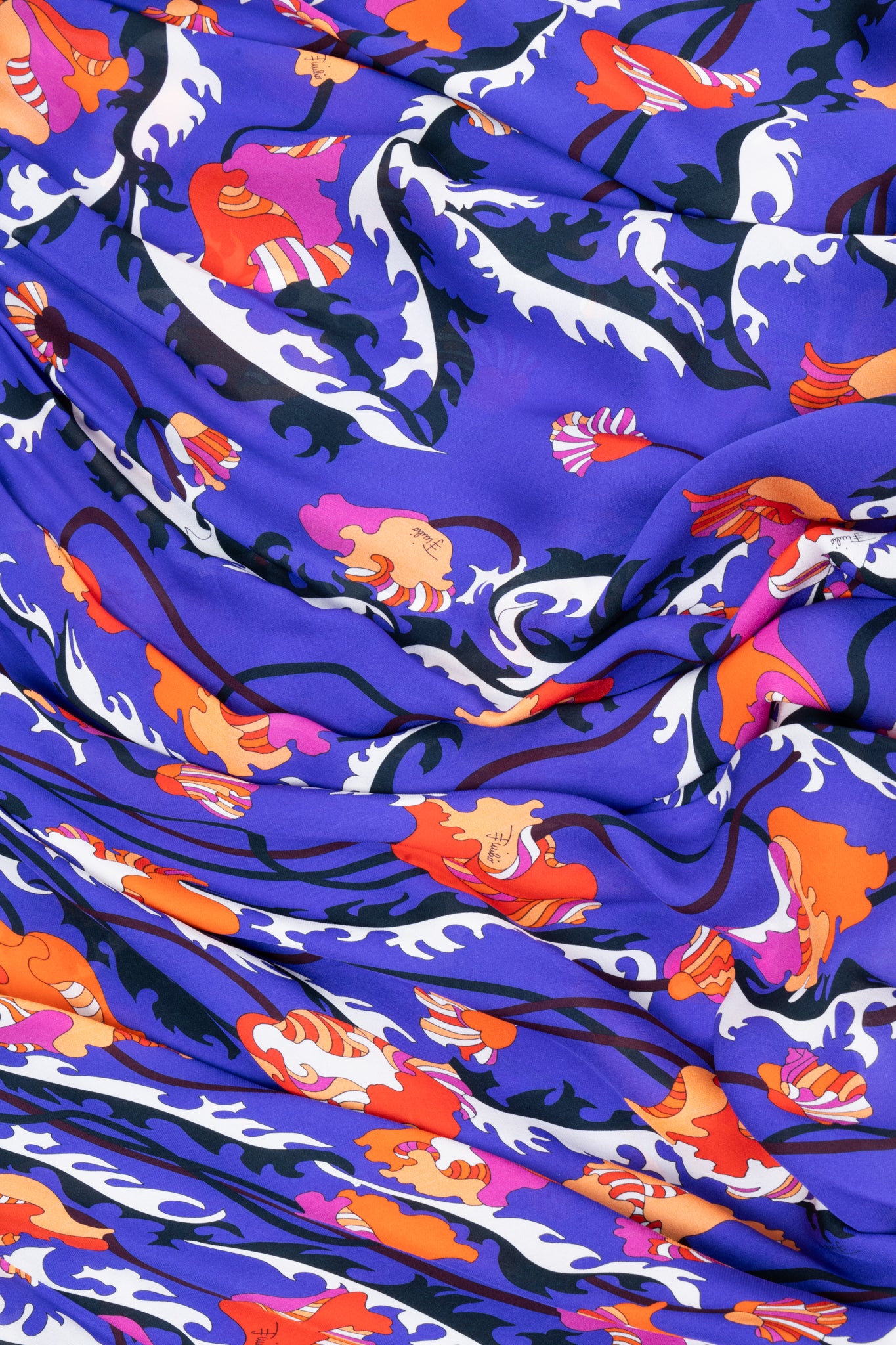 EMILIO PUCCI Skirt Silk Flounce Purple – REAWAKE
