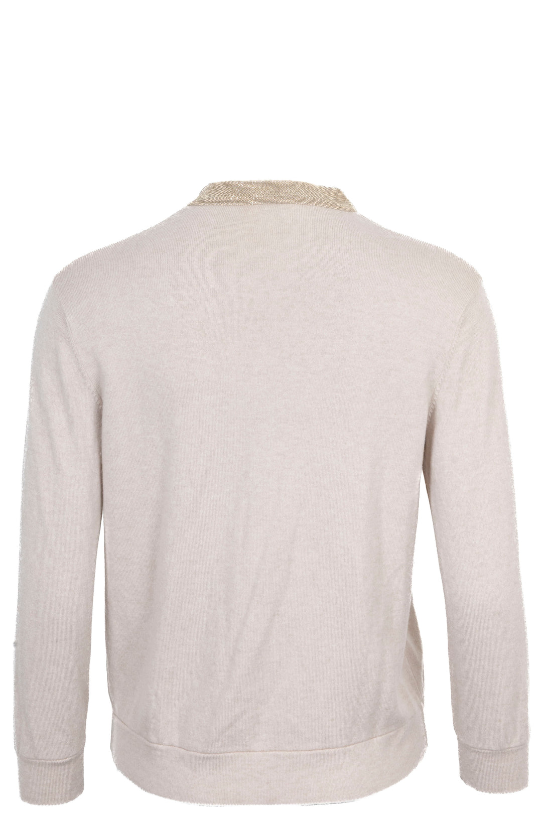 BRUNELLO CUCINLELLI Monilli Cardigan Cashmere Gold Beige