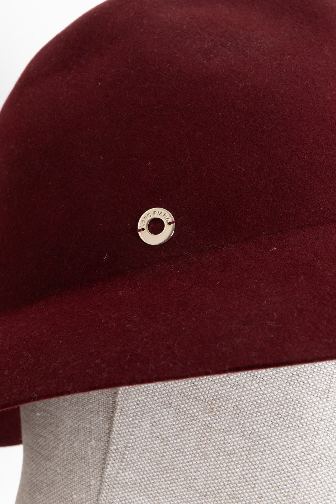 LORO PIANA My Journey Hat Burgundy