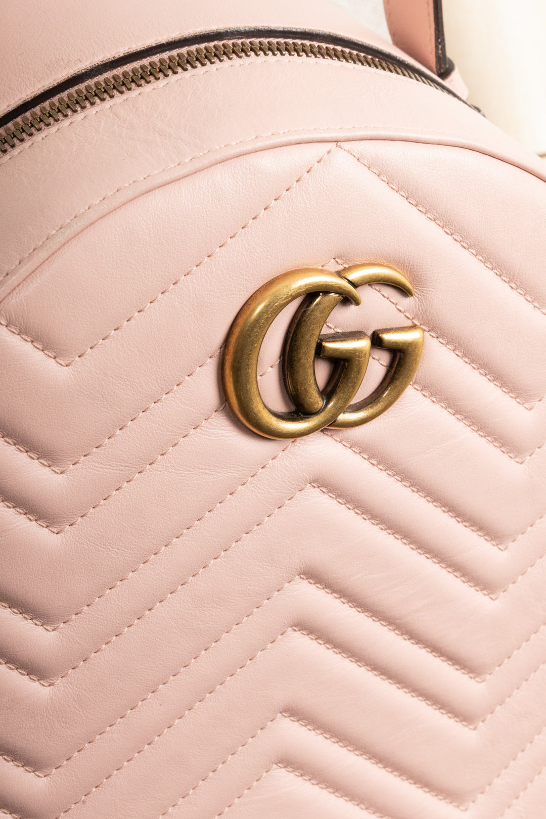 GUCCI Marmont Sac à dos Rose