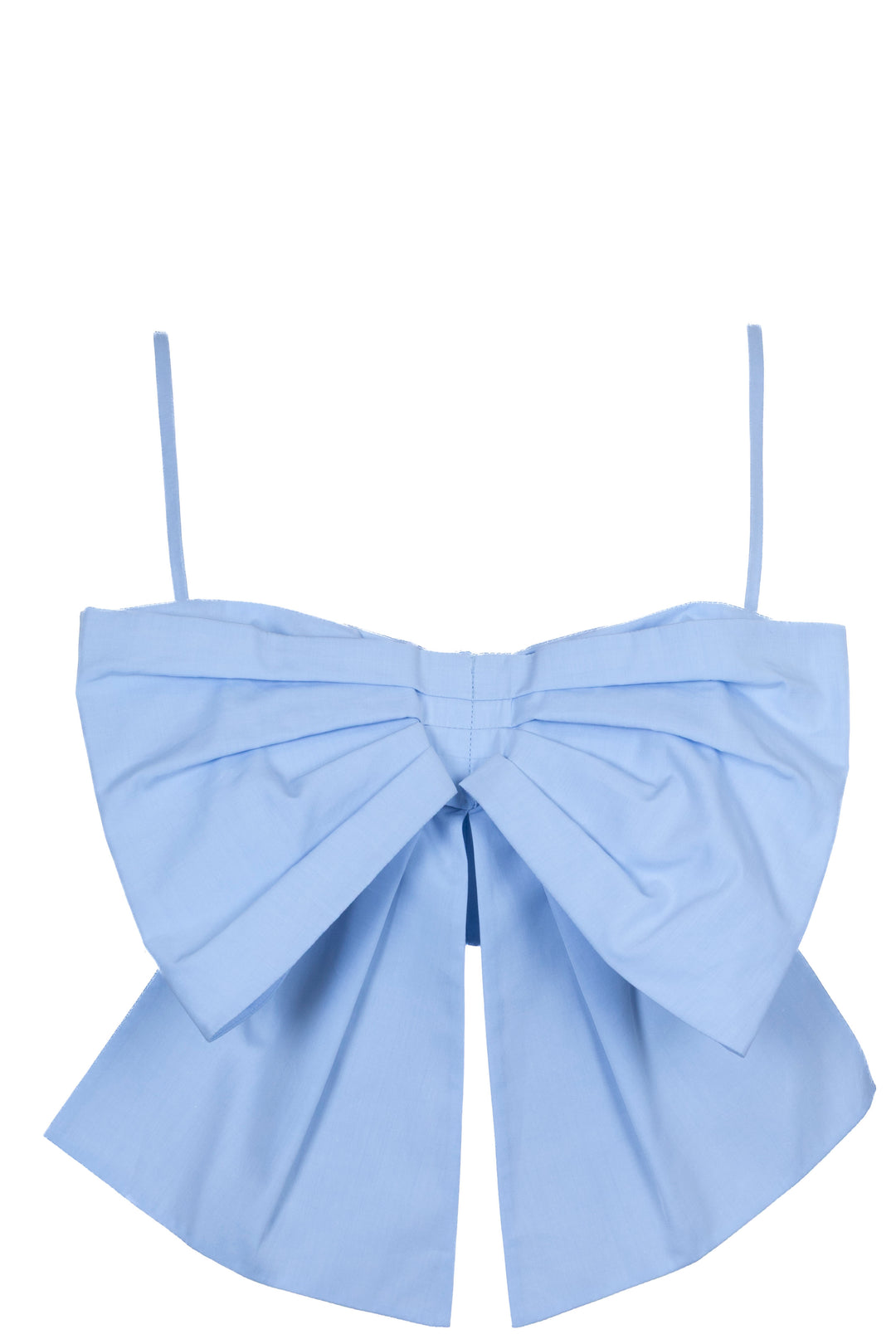 CHANEL Cruise 2020 Bow Top Blue