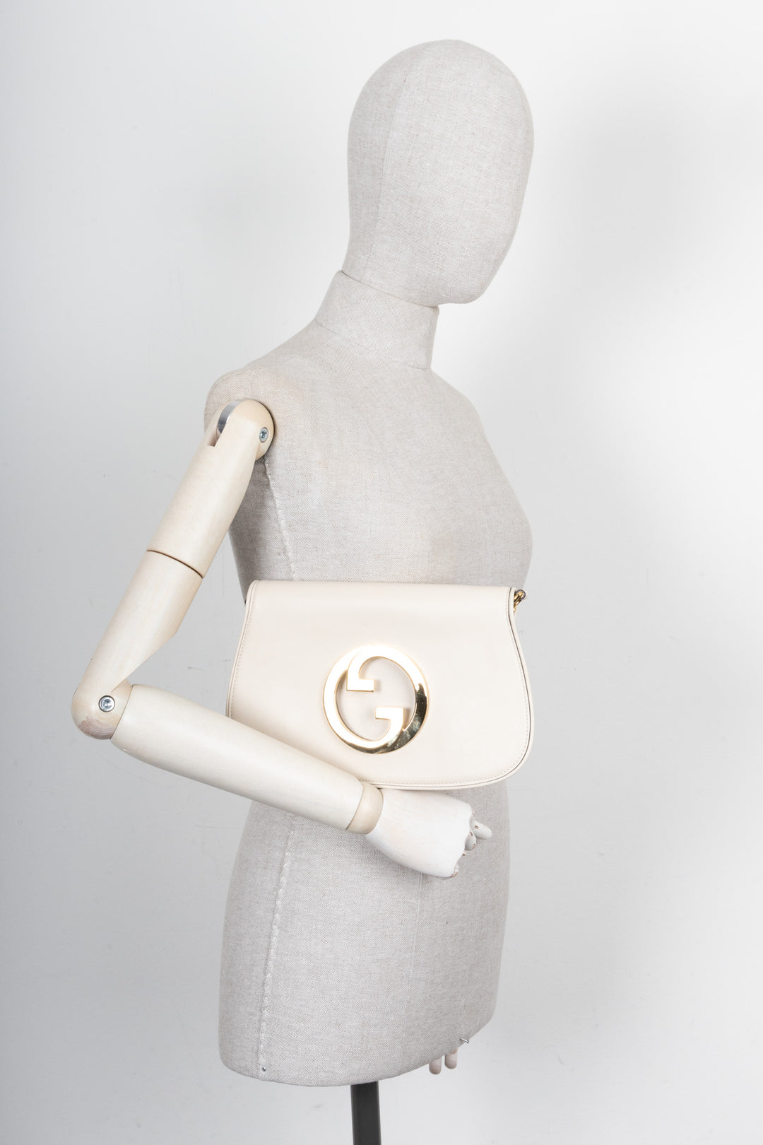 GUCCI Blondie Shoulder Bag Ivory