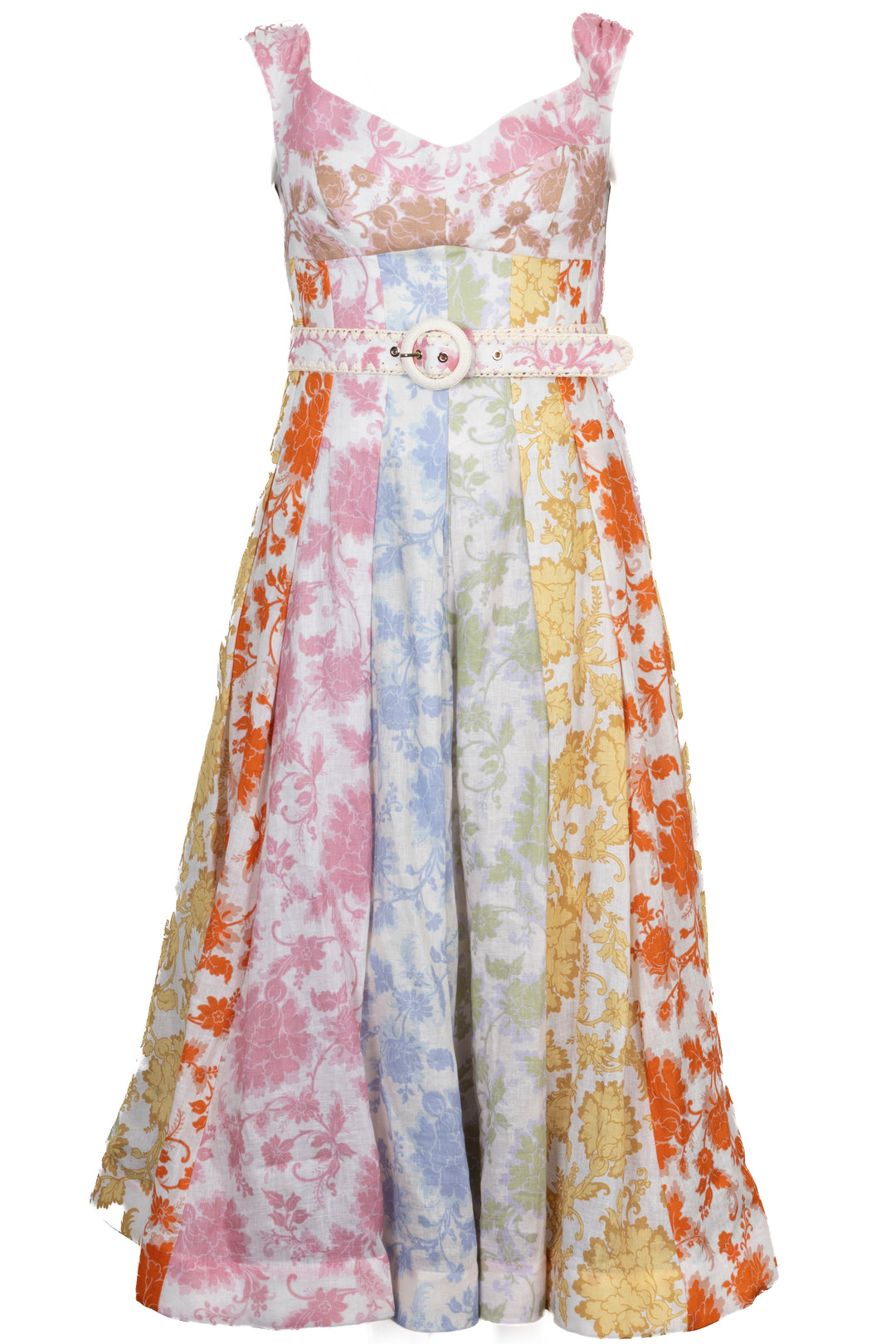 ZIMMERMANN Robe Spliced multicolore