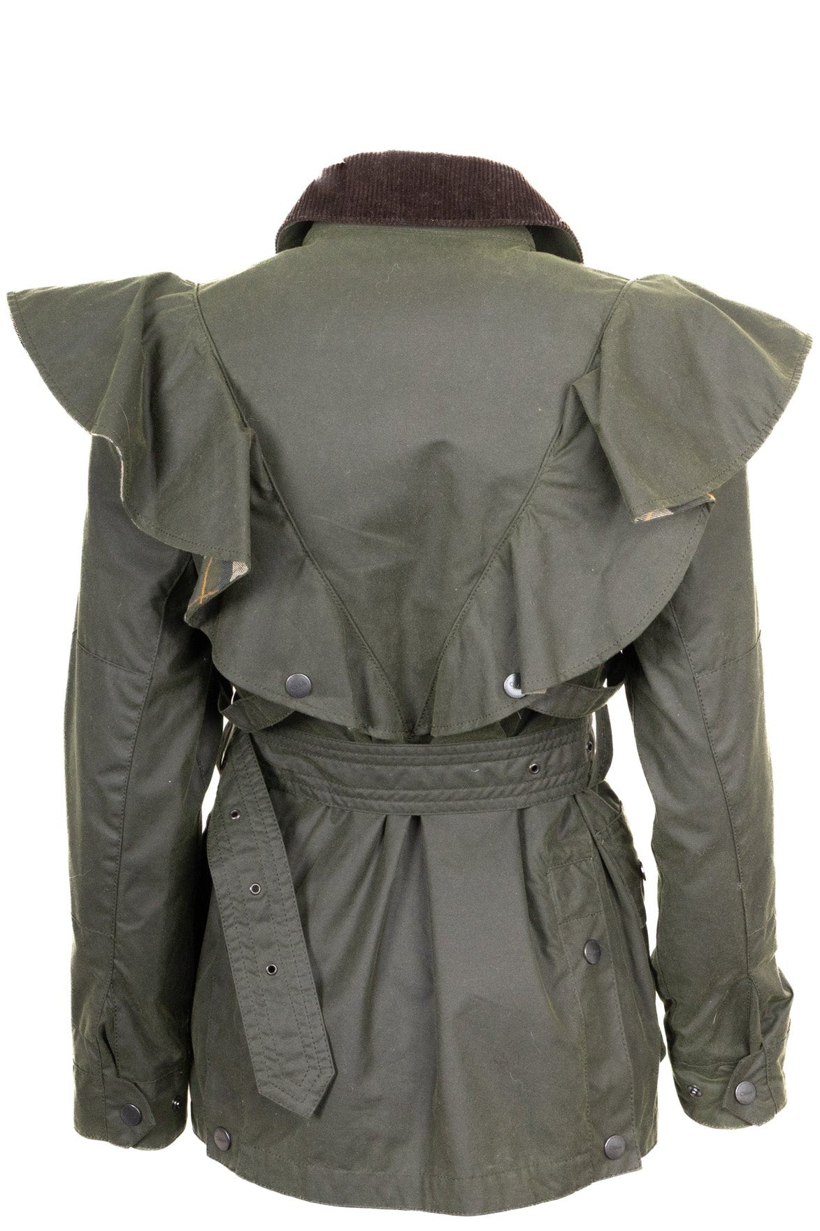 CHLOÉ X BARBOUR Dustyn Wax Jacket Green – REAWAKE