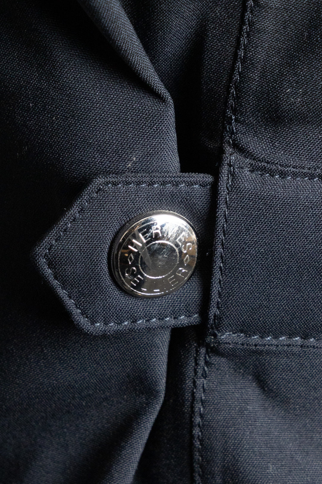 HERMÈS Sellier Jacket Blue
