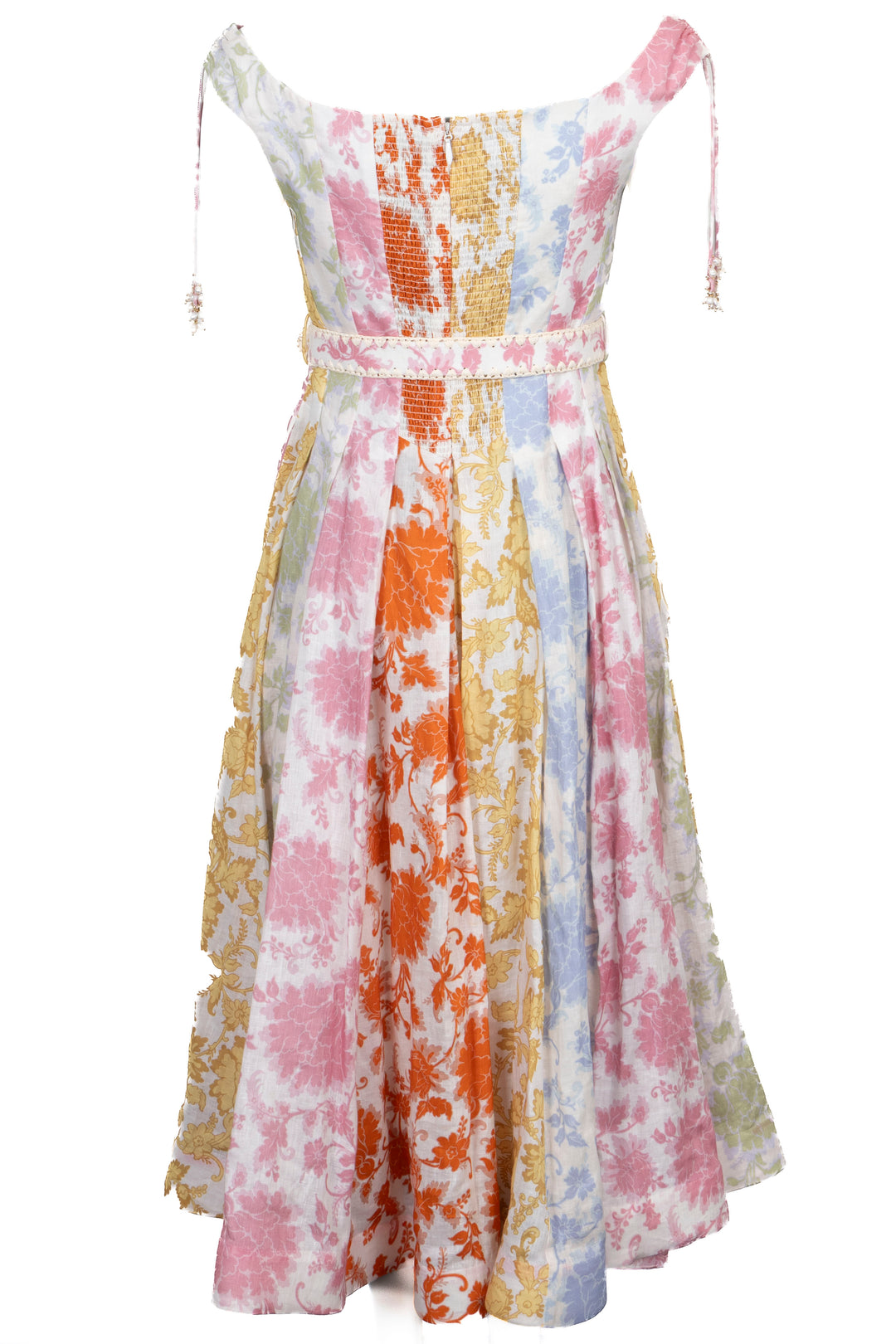 ZIMMERMANN Robe Spliced multicolore
